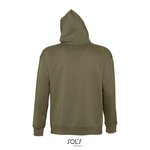SOL´S Hoodie Slam aus Ringspinn-Baumwolle, Army XS, L420 – Bild 4