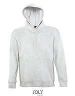 SOL´S Hoodie Slam aus Ringspinn-Baumwolle, Army XS, L420 – Cenere (Melange)