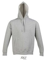 SOL´S Hoodie Slam aus Ringspinn-Baumwolle, Army XS, L420 – Grigio Melange