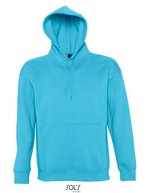 SOL´S Hoodie Slam aus Ringspinn-Baumwolle, Army XS, L420 – Turchese