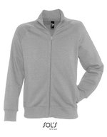 SOL´S Men´s Zipped Jacket Sundae Black S (L472), L472 – Deep Grey Melange