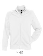 SOL´S Men´s Zipped Jacket Sundae Black S (L472), L472 – White