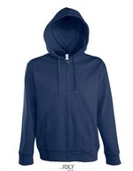 SOL´S Hoodie mit Reißverschluss für Kinder, Black S, L478 – French Navy