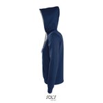 SOL´S Kontrast-Hoodie mit Kängurutaschen, Black/Grey Melange S, L481 – Bild 5