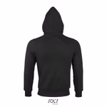 SOL'S Sherpa-Lined Hooded Jacket with Kangaroo Pockets, Black XXS, L482 – image 4