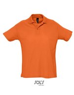 SOL´S Sherpa-Zipperjacke mit Kängurutaschen, White L, L512 – Orange