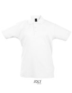 SOL´S Langarm-Polo aus Baumwolle, Pastell für Kinder, Kelly Green 12 Jahre (142/152), L512K – Bianco
