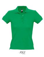 SOL´S Figurbetontes Polo-Shirt aus Baumwolle, Chocolate XL, L519 – Vert kelly