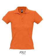 SOL´S Figurbetontes Polo-Shirt aus Baumwolle, Chocolate XL, L519 – Orange