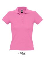 SOL´S Figurbetontes Polo-Shirt aus Baumwolle, Chocolate XL, L519 – Orchidee Rose