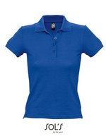 SOL´S Figurbetontes Polo-Shirt aus Baumwolle, Chocolate XL, L519 – Bleu royal 241