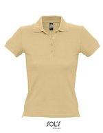 SOL´S Figurbetontes Polo-Shirt aus Baumwolle, Chocolate XL, L519 – Sable