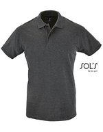 SOL´S Herrenkontrastjacke "Soul" mit Kapuze, Black 3XL, L525 – Charcoal Melange