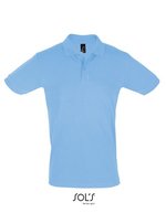 SOL´S Herrenkontrastjacke "Soul" mit Kapuze, Black 3XL, L525 – Sky Blue