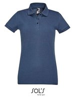 SOL´S Eng geschnittenes Damen Polo-Shirt Baumwolle, Apple Green M, L526 – Denim