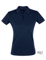 SOL´S Eng geschnittenes Damen Polo-Shirt Baumwolle, Apple Green M, L526 – French Navy