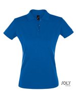 SOL´S Eng geschnittenes Damen Polo-Shirt Baumwolle, Apple Green M, L526 – Royal Blue 241
