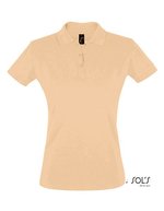 SOL´S Eng geschnittenes Damen Polo-Shirt Baumwolle, Apple Green M, L526 – Sand