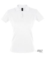 SOL´S Eng geschnittenes Damen Polo-Shirt Baumwolle, Apple Green M, L526 – White