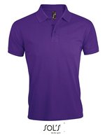 SOL´S Polo Shirt Prime aus Baumwolle-Polyester, White S, L527 – Scuro Viola