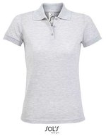 Women´s Polo Shirt Prime – Ash (Heather)
