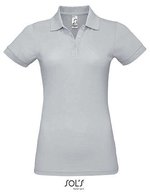 SOL´S Polo Shirt Prime, Regular Fit für Damen, Burgundy S, L528 – Pur Gris