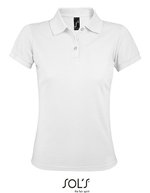 SOL´S Polo Shirt Prime, Regular Fit für Damen, Burgundy S, L528 – Blanc