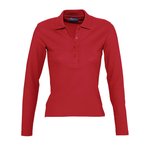 SOL´S Langarm-Polo aus Ringspun-Baumwolle, Kelly Green M, L535 – Bild 3