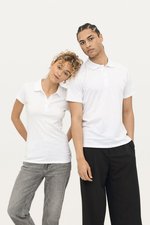 SOL´S Baumwoll-Polo Shirt mit Seitenschlitzen, White S, L538 – Bild 1