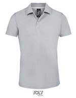 SOL´S Sportpolo Performer mit Kontrastdetails, White S, L542 – Puro Grigio