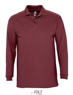Long Sleeve Polo Winter II – Burgundy