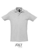 SOL´S Polo-Shirt Spring II aus Baumwolle – Ash (Heather)