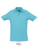 SOL´S Polo-Shirt Spring II aus Baumwolle – Atoll Blue