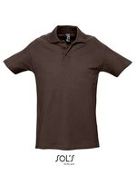 SOL´S Polo-Shirt Spring II aus Baumwolle, White S, L562 – Cioccolato