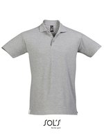 SOL´S Polo-Shirt Spring II aus Baumwolle, White S, L562 – Grigio Melange