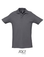 SOL´S Polo-Shirt Spring II aus Baumwolle, White S, L562 – Mouse Grigio (Unito)