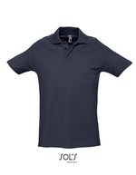 SOL´S Polo-Shirt Spring II aus Baumwolle, White S, L562 – Blu navy
