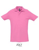 SOL´S Polo-Shirt Spring II aus Baumwolle, White S, L562 – Orchidea Rosa