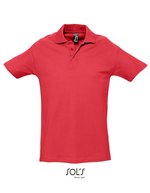 SOL´S Polo-Shirt Spring II aus Baumwolle, White S, L562 – Rosso