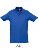 SOL´S Polo-Shirt Spring II aus Baumwolle, White S, L562 – Blu reale 241