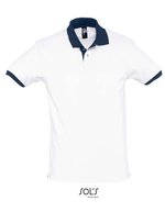 SOL´S Kontrastkapuzenjacke aus Baumwolle, Black/Light Grey (Solid) XS, L569 – White/French Navy