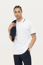 SOL´S Kontrast-Hoodie mit Kängurutaschen, Black/White S, L585 – Bild 1