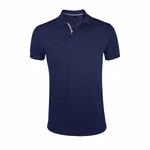 SOL´S Polo Slim Fit 100% Cotone, Red/Grey (Solid) L, L587 – immagine 3