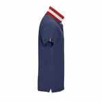 SOL'S Contrast Polo Shirt with Striped Collar, Dark Grey (Solid)/Orange S, L589 – image 4