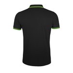 SOL´S Kapuzensweatshirt mit Kontrastfarben, Black/Lime S, L591 – Bild 4