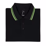 SOL´S Sweat-shirt à capuche avec couleurs contrastées, Black/Lime S, L591 – image 6