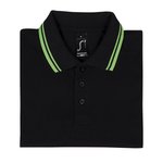 SOL´S Kapuzensweatshirt mit Kontrastfarben, Black/Lime S, L591 – Bild 6