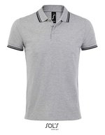 SOL´S Kapuzensweatshirt mit Kontrastfarben, Black/Lime S, L591 – Gris Melange/Marine