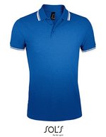 SOL´S Kapuzensweatshirt mit Kontrastfarben, Black/Lime S, L591 – Bleu royal 241/Blanc