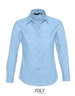 SOL´S Oxford-Bluse mit abgerundeten Manschetten, Sky Blue XS, L611 – Sky Blue